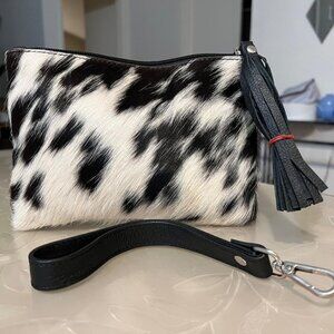 Luxury Real Leather Purse & Handbag – Cowhide Crossbody Clutch Style